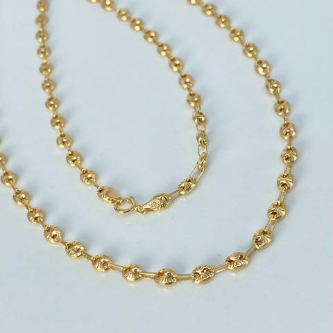 Cadena GC Diamantada Oro amarillo 5,60 Gr / 3,3 mm / 50 Cm*