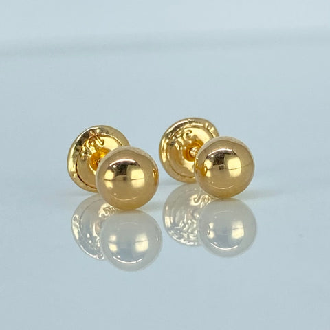 Topos Bolas Lisas Oro amarillo 0,62 Gr / 5 mm