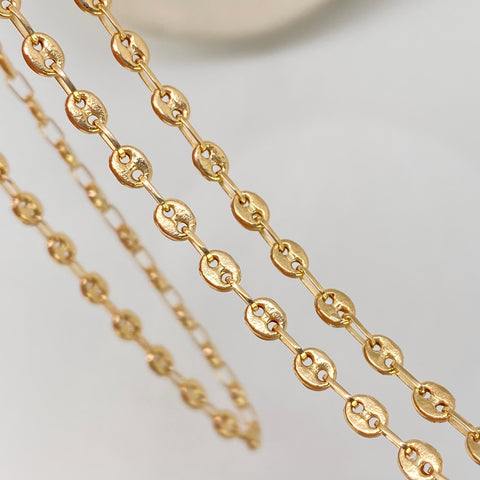 Cadena GC Oro amarillo 18k 6,20 Gr / 3,3 mm / 60 Cm *