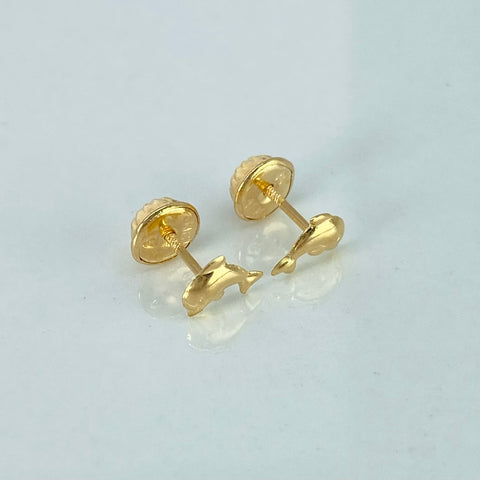Topos Delfin Oro amarillo 0,42 Gr / 6,2 mm *