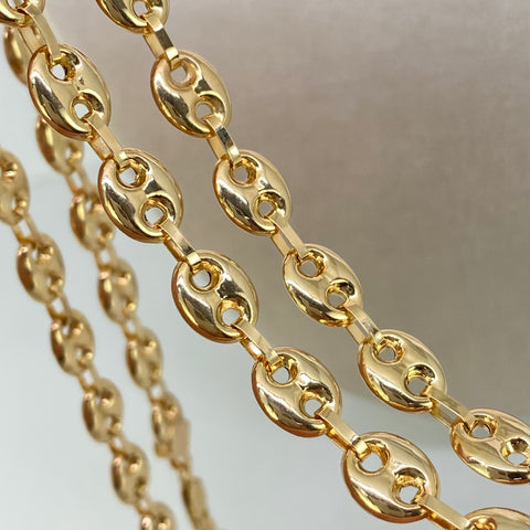 Cadena GC Oro amarillo 18k 24,30 Gr / 8,2 mm / 68 Cm *