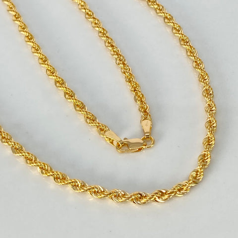 Cadena ● Lazo Oro amarillo 18k +1 / 7 Gr / 3,1 mm / 60 Cm