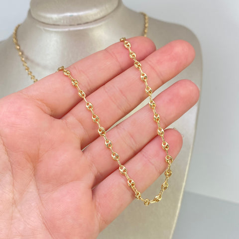 Cadena GC Oro amarillo 18k 5,92 Gr / 3,1 mm / 60 Cm *