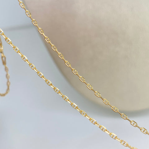 Cadena ● GC Oro amarillo 18k 2,90 Gr / 1,3 mm / 50 Cm *