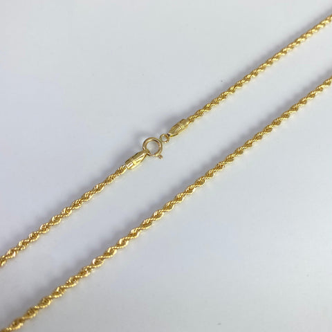 Cadena Italy Lazo Oro amarillo 18k +1 / 1,60 Gr / 1,5 mm / 45 Cm *