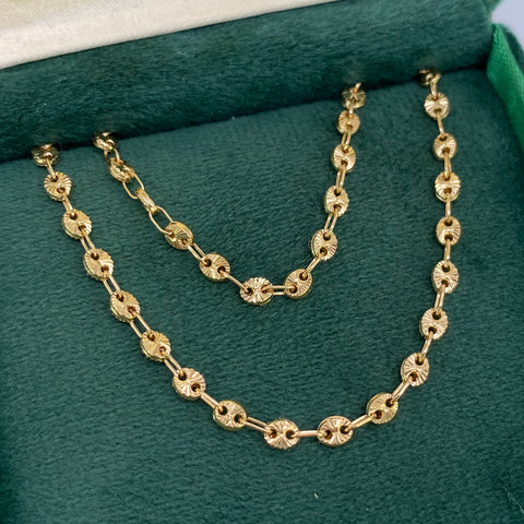 Cadena GC Diamantada Oro amarillo 18k 8,52 Gr / 3,1 mm / 60 Cm *