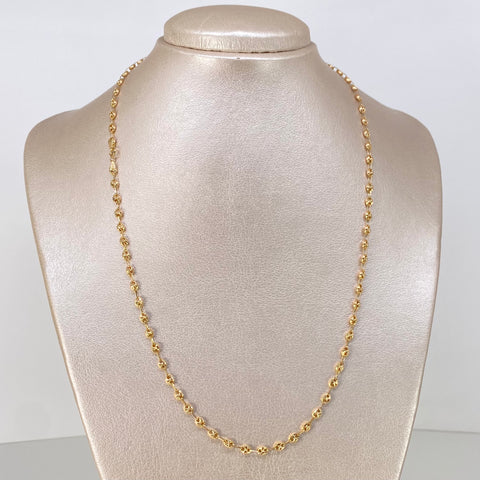 Cadena GC Diamantado Oro amarillo 5,75 Gr / 3,3 mm / 50 Cm †