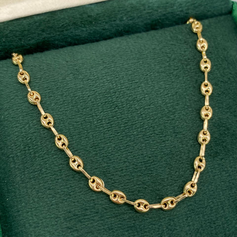 Cadena GC Oro amarillo 18k 5,16 Gr / 3 mm / 45 Cm