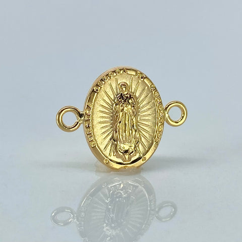Herraje Virgen Guadalupe Oro amarillo 0,64 Gr / 1,8 Cm †