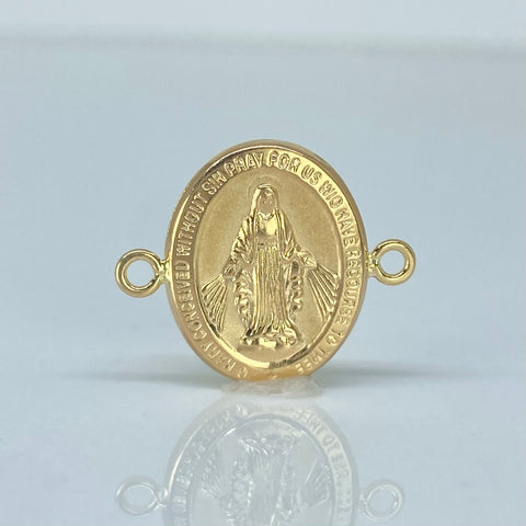 Herraje Virgen Milagrosa Oro amarillo 1 Gr / 1,9 Cm *