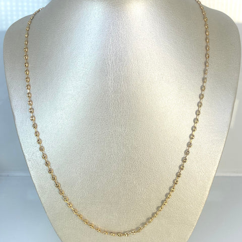 Cadena GC Oro amarillo 18k 6,45 Gr / 3 mm / 61 Cm *