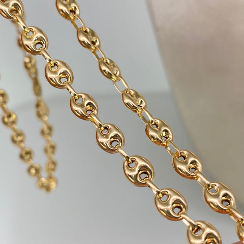 Cadena GC Oro amarillo 18k 13,95 Gr / 5,2 mm / 63 Cm *