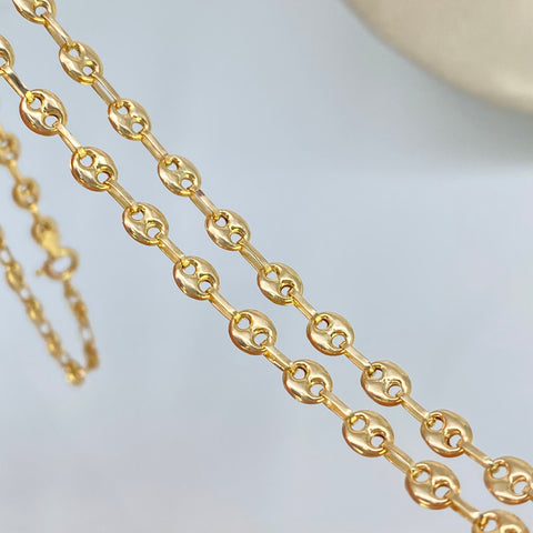 Cadena GC Oro amarillo 18k 5,85 Gr / 4 mm / 45 Cm *