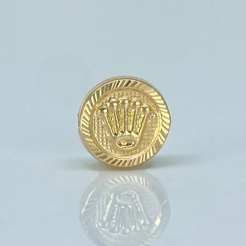 Herraje Corona RX Diamantada Tambor Oro amarillo 0,43 Gr / 1 Cm