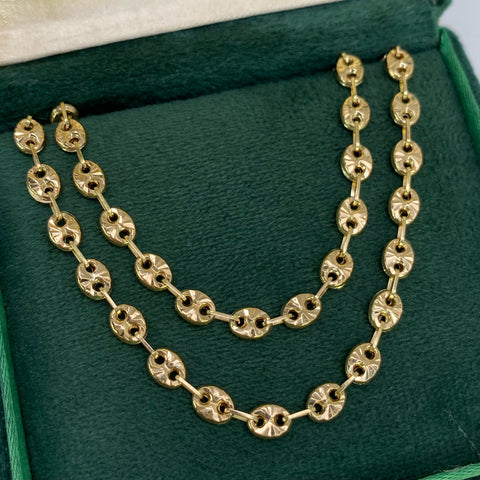 Cadena GC Diamantada Oro amarillo 18k 12,80 Gr / 2,2 mm / 60 Cm *