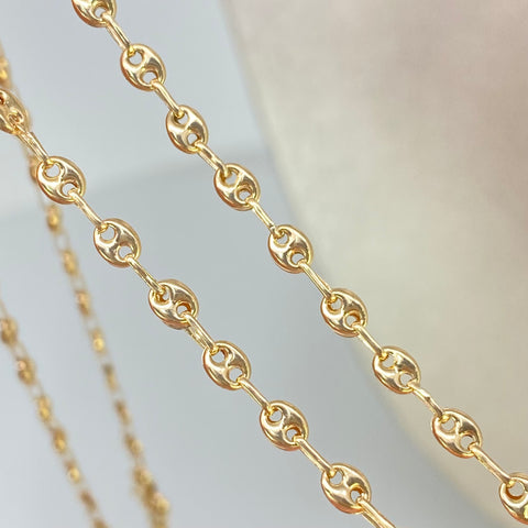 Cadena GC Oro amarillo 18k 5,92 Gr / 3,1 mm / 60 Cm *