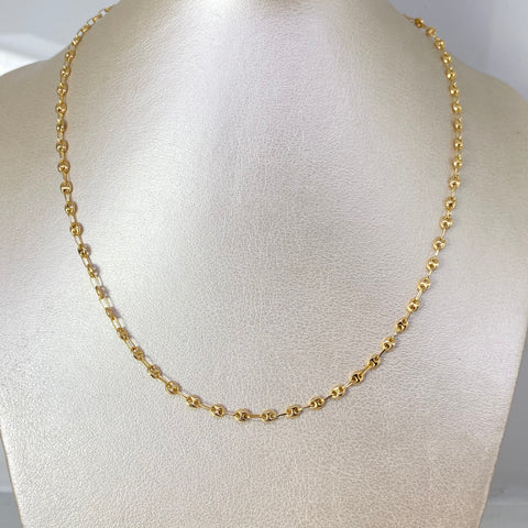 Cadena GC Oro amarillo 18k 4,78 Gr / 3,2 mm / 46 Cm *