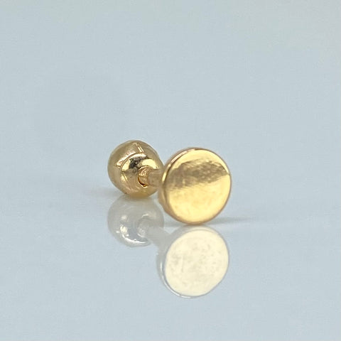 Piercing Circulo / Oro Amarillo 18k (Joya) / 0,3gr / 1cm / (Oreja) *