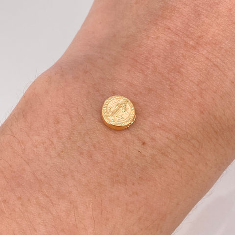 Herraje San Benito Oro amarillo 0,35 Gr / 1 Cm