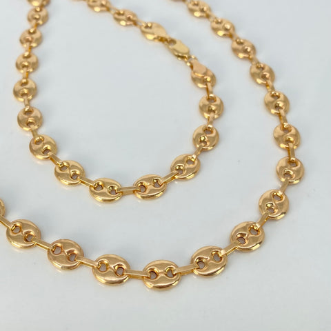 Cadena GC Oro amarillo 11,70 Gr / 6,4 mm / 50 Cm *