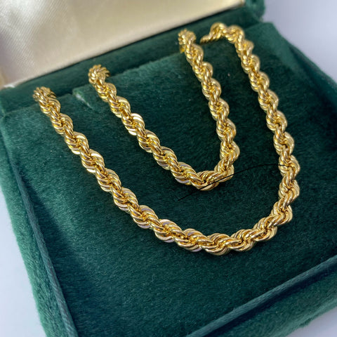 Cadena Italy Lazo Oro amarillo 18k +1 / 16,60 Gr / 4,1 mm / 65 Cm *
