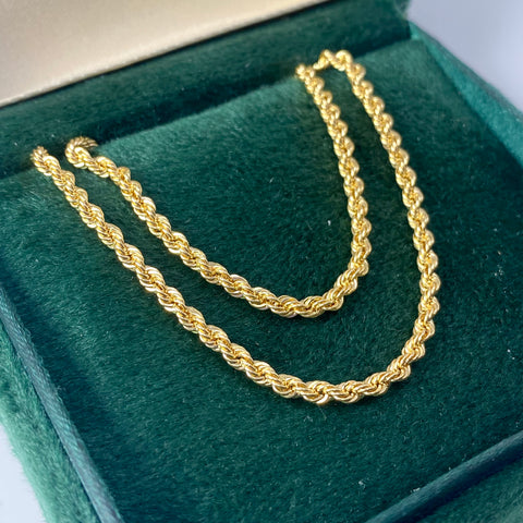 Cadena Italy Lazo Oro amarillo 18k +1 / 4,56 Gr / 2,5 mm / 50 Cm *