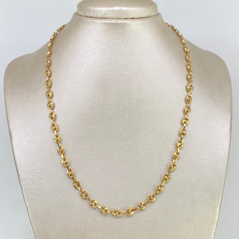 Cadena GC Diamantada Oro amarillo 18k 10,65 Gr / 5 mm / 48 Cm *