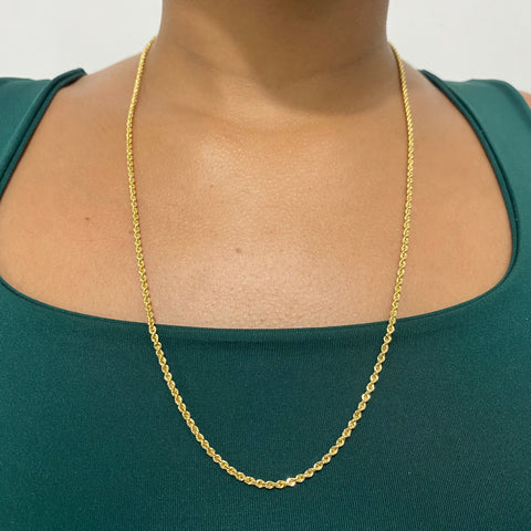 Cadena Italy Lazo Oro amarillo 18k 3,6 Gr / 2,2 mm / 60 Cm