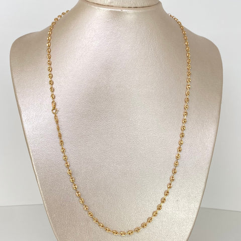 Cadena GC Diamantado Oro amarillo 6,97 Gr / 3,3 mm / 55 Cm *