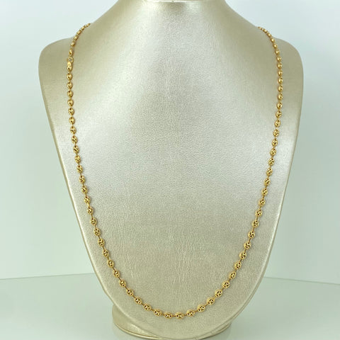 Cadena GC Oro amarillo 18k 8,5 Gr / 4 mm / 65 Cm *