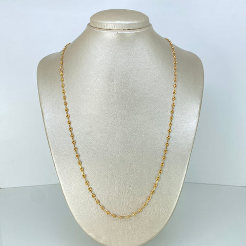 Cadena GC Oro amarillo 5,75 Gr / 3,3 mm / 61 Cm †