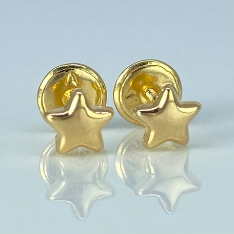 Topos Estrellas Oro amarillo 0,47 Gr / 5,2 mm