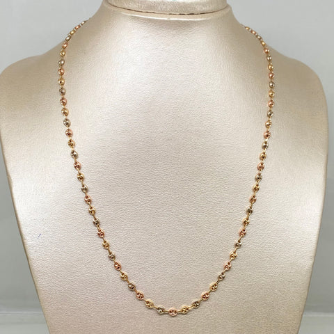Cadena GC Tres oros 18k 5,04 Gr / 2,9 mm / 50 Cm *