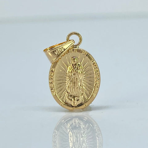 Dije Virgen Guadalupe Oro amarillo 0,6 Gr / 2,1 Cm *