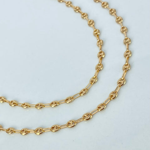 Cadena GC Oro amarillo 5,93 Gr / 3,3 mm / 60 Cm