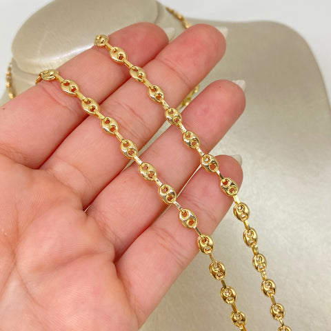 Cadena GC Oro amarillo 18k 9,80 Gr / 4,5 mm / 61 Cm *