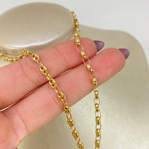 Cadena GC Oro amarillo 18k 6,62 Gr / 4 mm / 40 Cm
