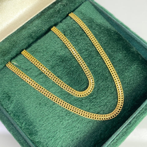 Cadena Italy Sedusa Oro amarillo 18k 3,35 Gr / 2,5 mm / 45 Cm