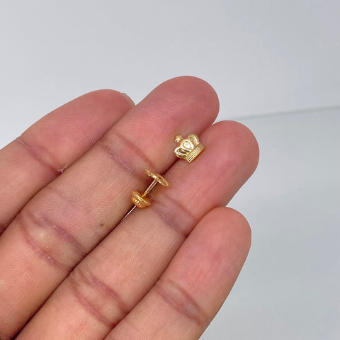 Topos Corona  Oro amarillo 0,75 Gr / 7,5 mm †