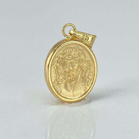 Dije Rostro Jesus Oro amarillo 18k 1 Gr / 2,5 Cm *