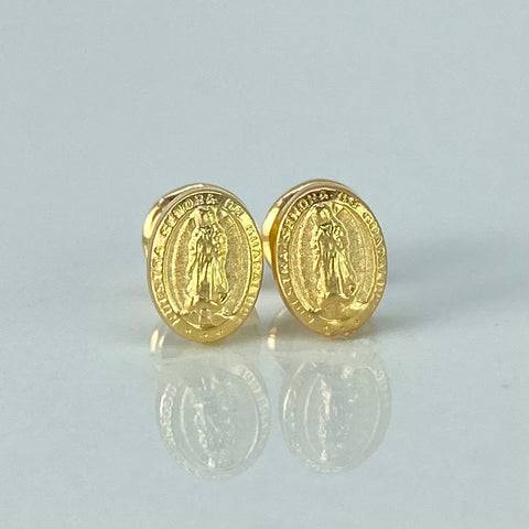Topos Virgen Guadalupe Oro amarillo 0,61 Gr / 5,3 mm