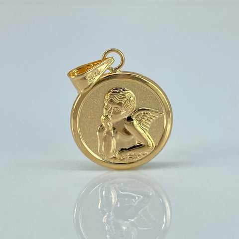 Dije Angel Oro amarillo 1,3 Gr / 2,5 Cm