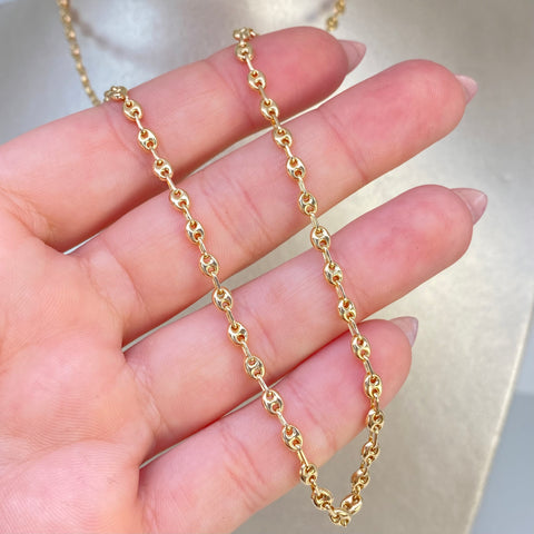 Cadena GC Oro amarillo 18k 5,05 Gr / 3,3 mm / 45 Cm *