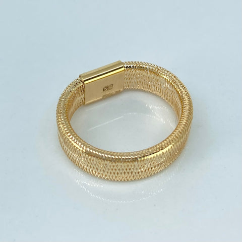 Anillo ● Articulado Oro amarillo 18k / Talla 6 /8 / +3 / 0,86 Gr / 6 mm *