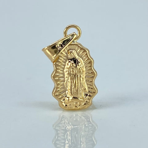 Dije Virgen Guadalupe Silueta Oro amarillo 0,53 Gr / 2 Cm