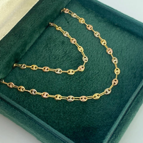 Cadena GC Tres Oros 18k 5,02 Gr / 3,3 mm / 50 Cm *
