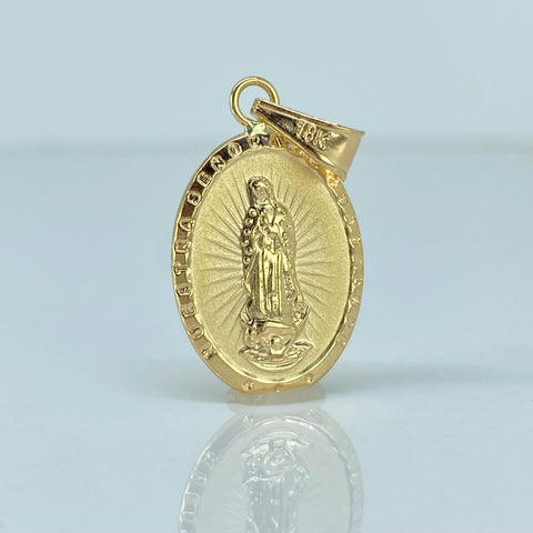 Dije Virgen Guadalupe Oro amarillo 1,58 Gr / 3,3 Cm *