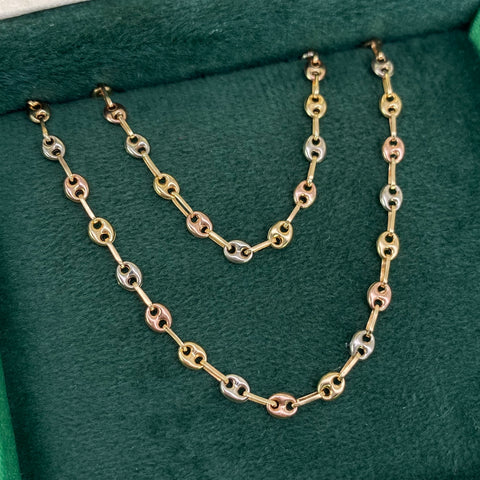 Cadena GC Tres oros 18k 5,77 Gr / 3 mm / 60,5 Cm