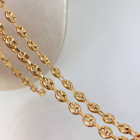 Cadena GC Oro amarillo 18k 9,60 Gr / 5,2 mm / 50 Cm †