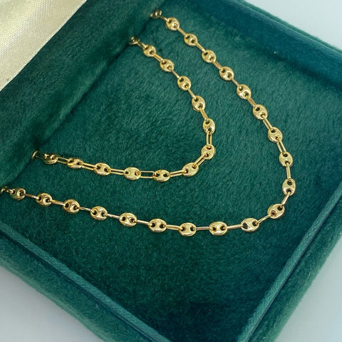 Cadena GC Oro amarillo 18k 4,30 Gr / 3,3 mm / 46 Cm *